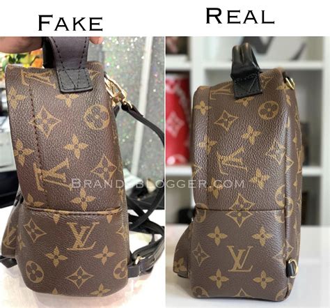 louis vuitton forever backpack fake vs real|faux louis vuitton backpack.